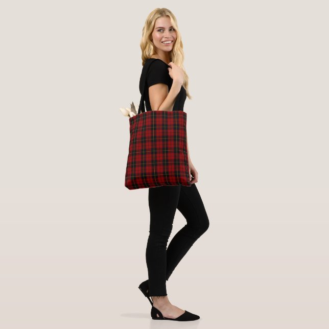 Bolso De Tela Patrón de trono de clan escocés Wallace Tartán (Puesto)