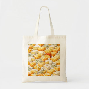 Bolso De Tela Patrón de Variedad de Queso