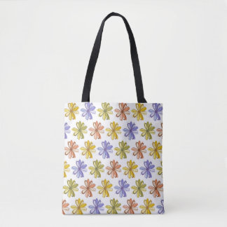 Bolso De Tela Patrón elegante de flores
