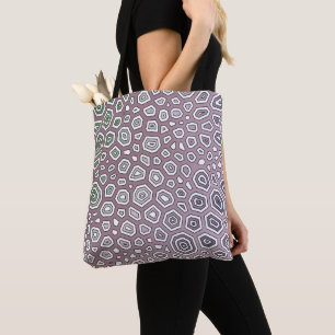 Bolso De Tela Patrón experimental