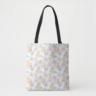 Bolso De Tela Patrón floral