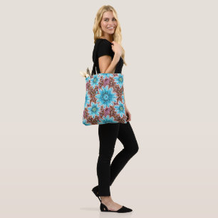 Bolso De Tela Patrón floral