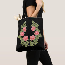 Patrón floral de rosas polvorientas vintage rosada