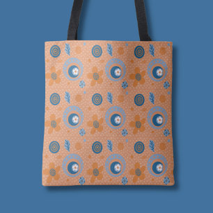 Bolso De Tela Patrón floral de verano de Zesty
