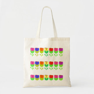 Bolso De Tela Patrón floral estilizado moderno