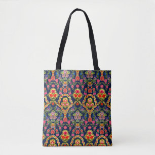 Bolso De Tela Patrón floral hongo étnico sin foco
