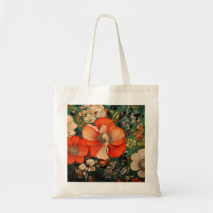 Bolso De Tela Patrón floral sin fisuras de acuarela dibujado a m