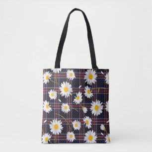 Bolso De Tela Patrón floral sin soldadura, fondo En el art nouv