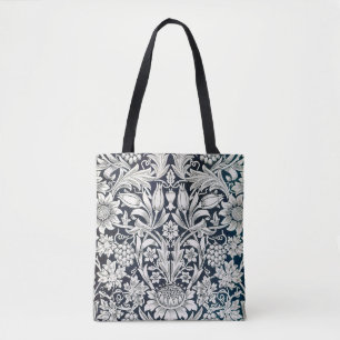 Bolso De Tela Patrón floral vintage, William Morris