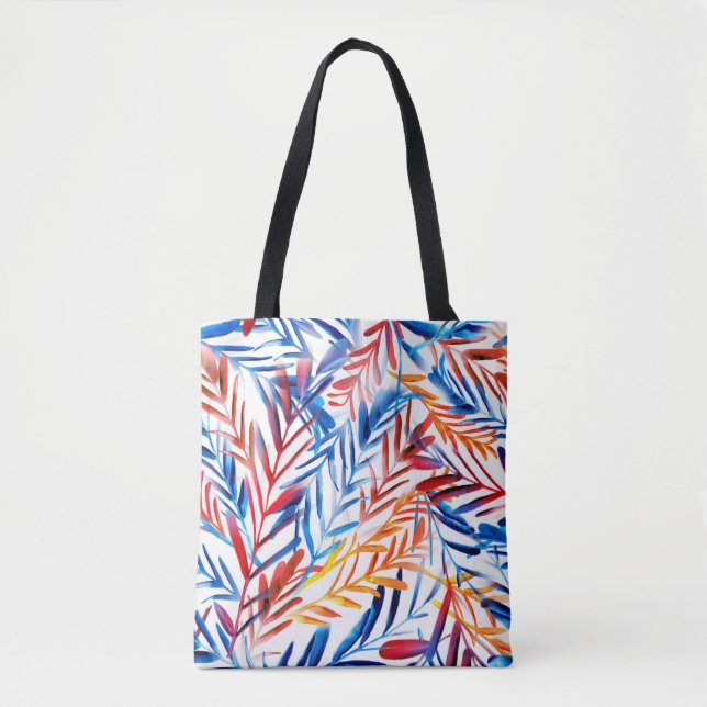 Bolso De Tela Patrón fluido (Anverso)