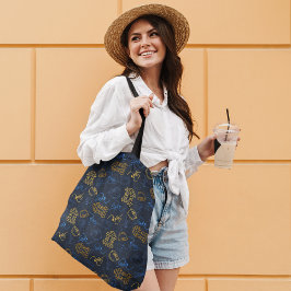 Bolso De Tela Patrón folclórico tribal festivo