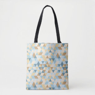 Bolso De Tela Patrón geométrico