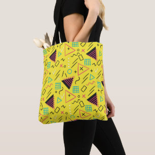 Bolso De Tela Patrón geométrico 6