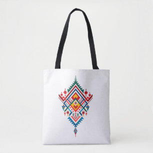 Bolso De Tela Patrón geométrico amazig marroquí Tradicional B