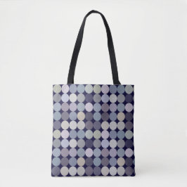 Bolso De Tela patrón geométrico de puntos grandes