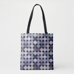 Bolso De Tela patrón geométrico de puntos grandes