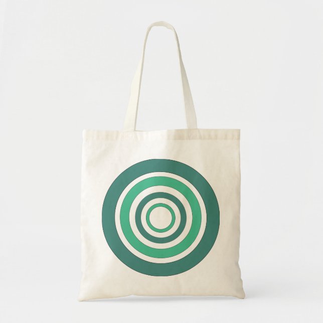 Bolso De Tela Patrón geométrico Mandala    (Frente)