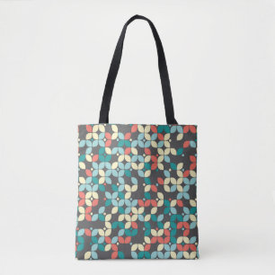 Bolso De Tela Patrón geométrico sin soldadura, desi abstracto