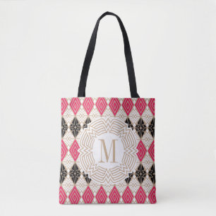 Bolso De Tela Patrón griego mujer maravilla