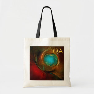 Bolso De Tela Patrón Guay de Bella Artes de resumen moderno de o