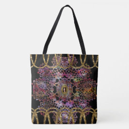 Bolso De Tela Patrón Guay Girly Baroque Suprine