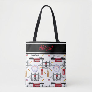 Bolso De Tela Patrón inglés de la Guardia de Reinas de Londres I