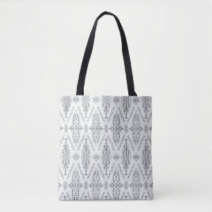 Bolso De Tela patrón inmaculado de estilo étnico. Trendy h