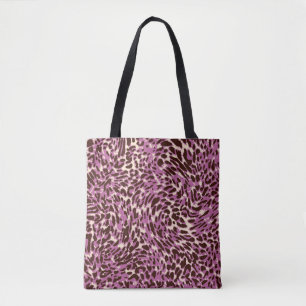 Bolso De Tela Patrón leopardo, impresión leopardo, impresión ani