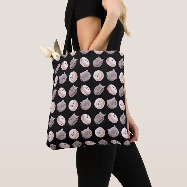 Bolso De Tela Patrón Macaron (Detalle)