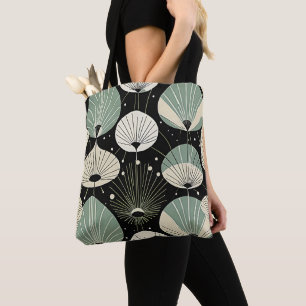 Bolso De Tela Patrón moderado mínimo de edad atómica retro