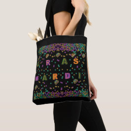 Bolso De Tela Patrón moderno de Mardi Gras