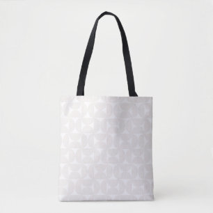 Bolso De Tela Patrón Moderno De Mediados Del Siglo Xv Beige Y Bl