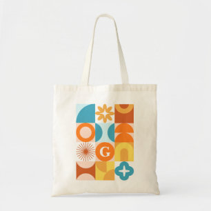 Bolso De Tela Patrón moderno del Siglo Medio