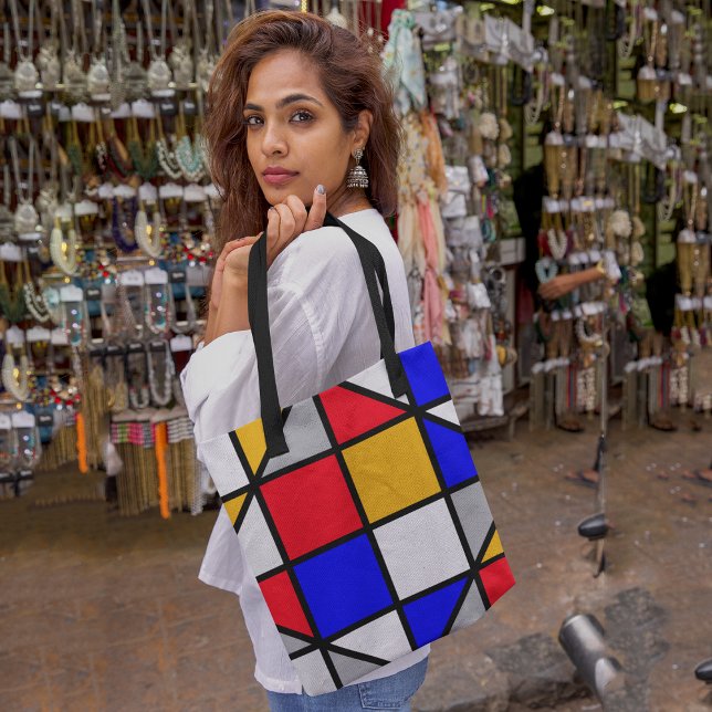 Bolso De Tela Patrón multicolor (Subido por el creador)