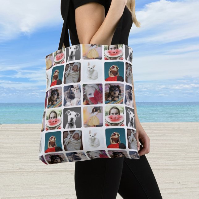 Bolso De Tela Patrón multifoto moderno (Subido por el creador)