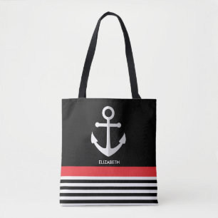 Bolso De Tela Patrón náutico