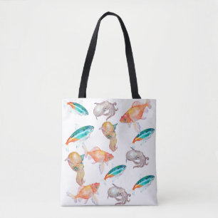 Bolso De Tela Patrón náutico