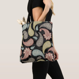 Bolso De Tela Patrón Paisley