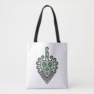 Bolso De Tela Patrón popular de los montañeses polacos - Parzeni