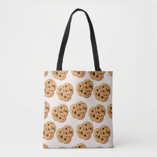 Bolso De Tela Patrón sin fisuras de cookies antiguas. ilusiones