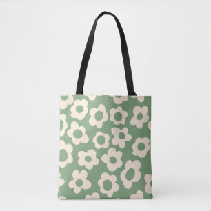 Bolso De Tela Patrón sin foco con flujo de grooveja vintage