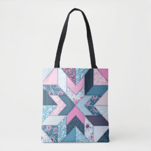 Bolso De Tela Patrón sin foco. Parche. 