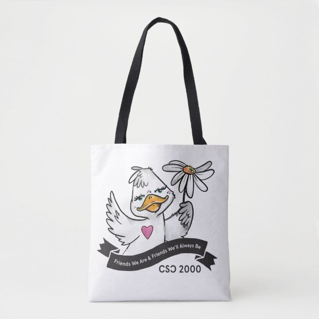 Bolso De Tela Patrón solo ducky (Anverso)