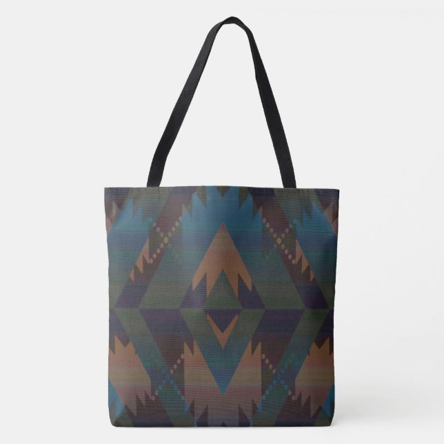 Bolso De Tela Patrón suroeste (Anverso)