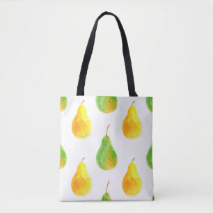 Bolso De Tela Patrón transparente de frutos perecederos