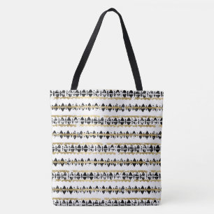 Bolso De Tela Patrón tribal