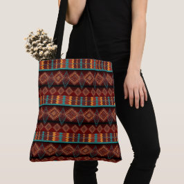 Bolso De Tela Patrón tribal del suroeste