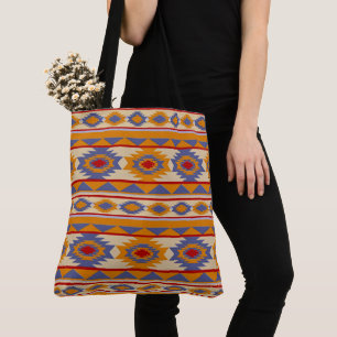 Bolso De Tela Patrón tribal étnico del sudoeste