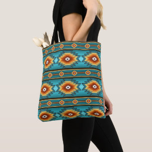 Bolso De Tela Patrón tribal étnico del sudoeste
