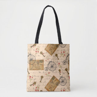 Bolso De Tela patrón vintage
